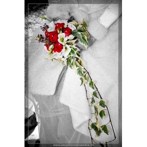 bouquet de la mariée rond 