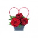 roses rouges cupidon 