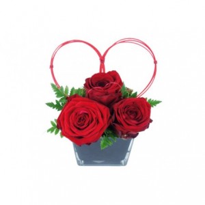 roses rouges cupidon 